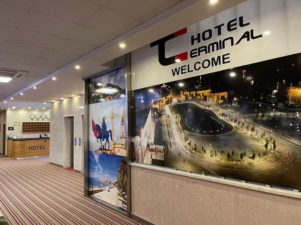 Hotel Terminal Tirana Exterior foto